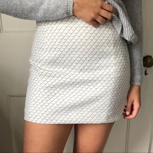 Armani exchange mini skirt